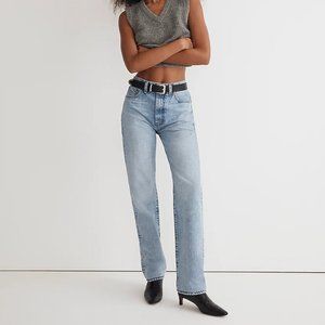 90's Straight Jean, Mercer wash, CROPPED